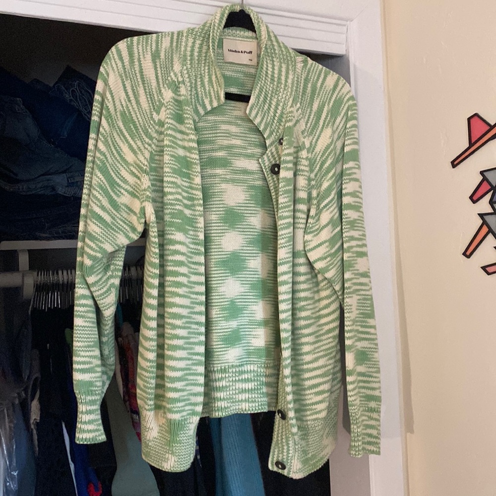 Missh and puff cardigan
